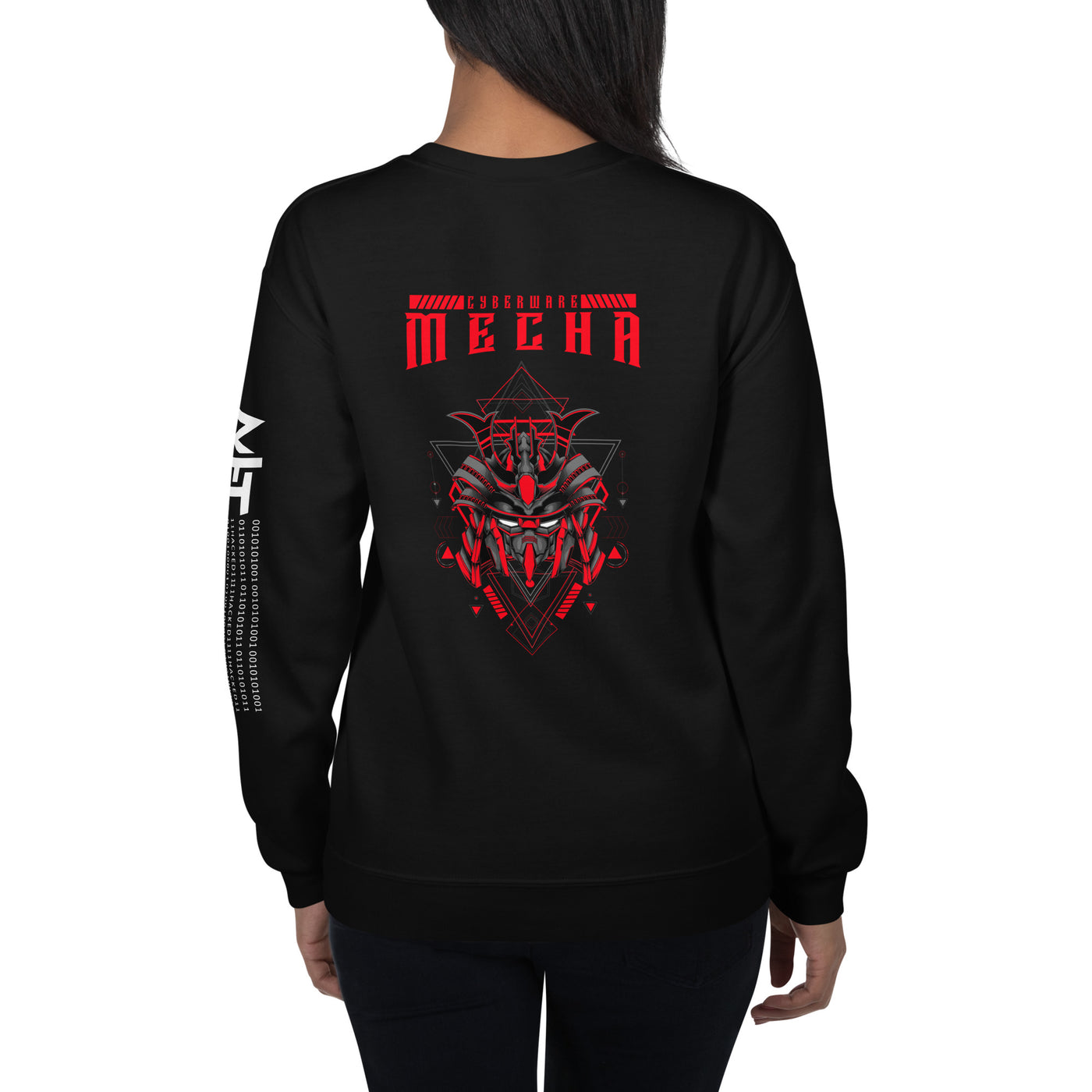CyberWare Mecha - Unisex Sweatshirt ( Back Print )