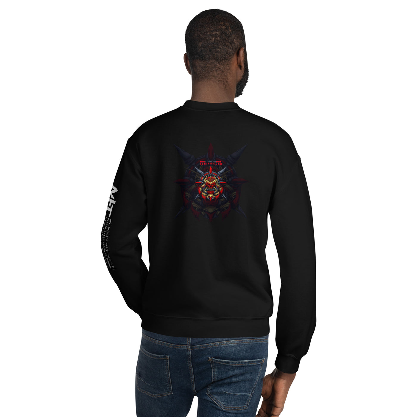 Cyberware Ronin Mecha - Unisex Sweatshirt ( Back Print )