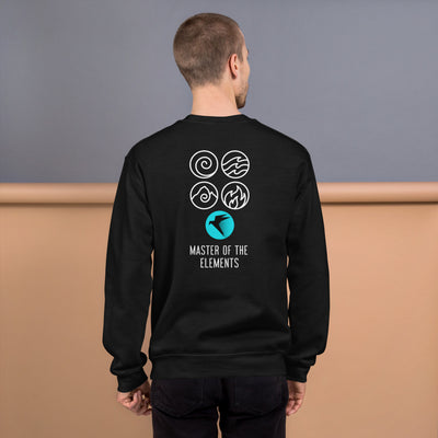 Master of Elements - Unisex Sweatshirt ( Back Print )
