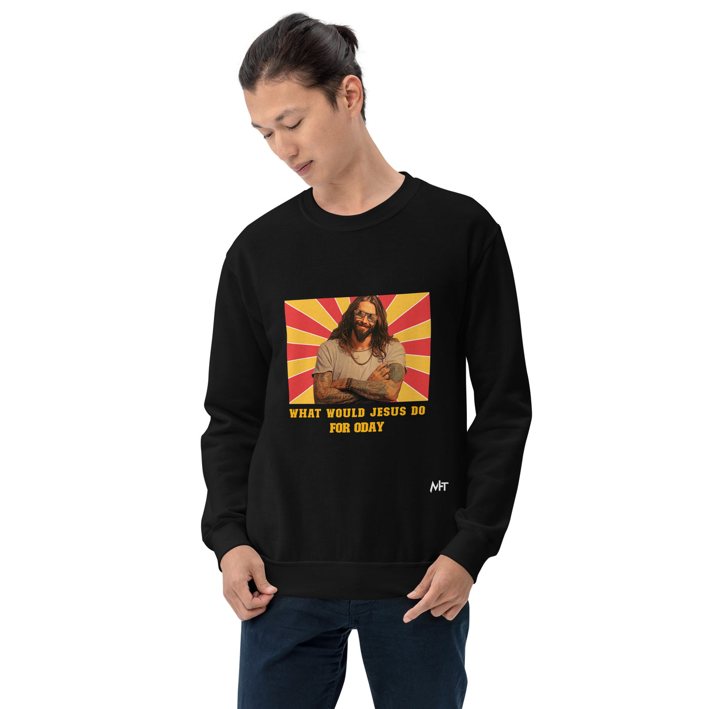 What would Jesus do for 0day v1 - Unisex Sweatshirt