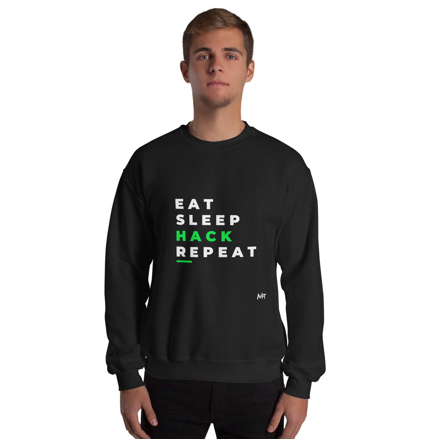 Eat, Sleep, Hack, Repeat V2 - Unisex Sweatshirt