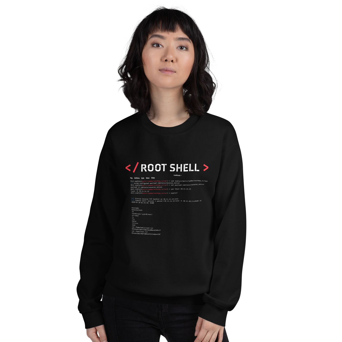 root shell - Unisex Sweatshirt