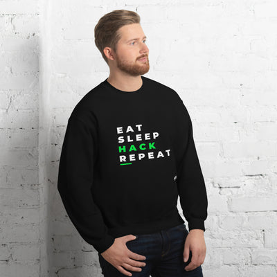 Eat, Sleep, Hack, Repeat V2 - Unisex Sweatshirt