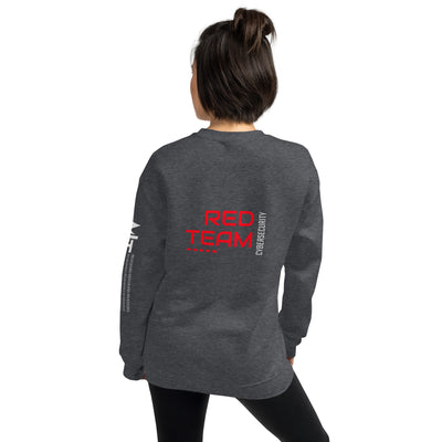 Cyber Security Red Team V14 - Unisex Sweatshirt ( Back Print )