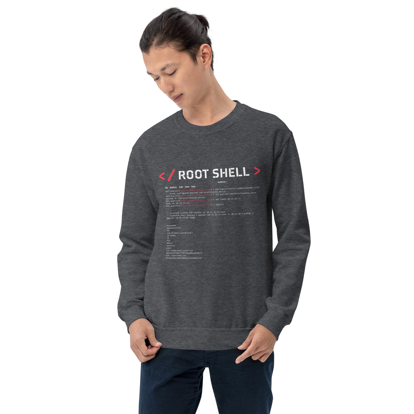 root shell - Unisex Sweatshirt