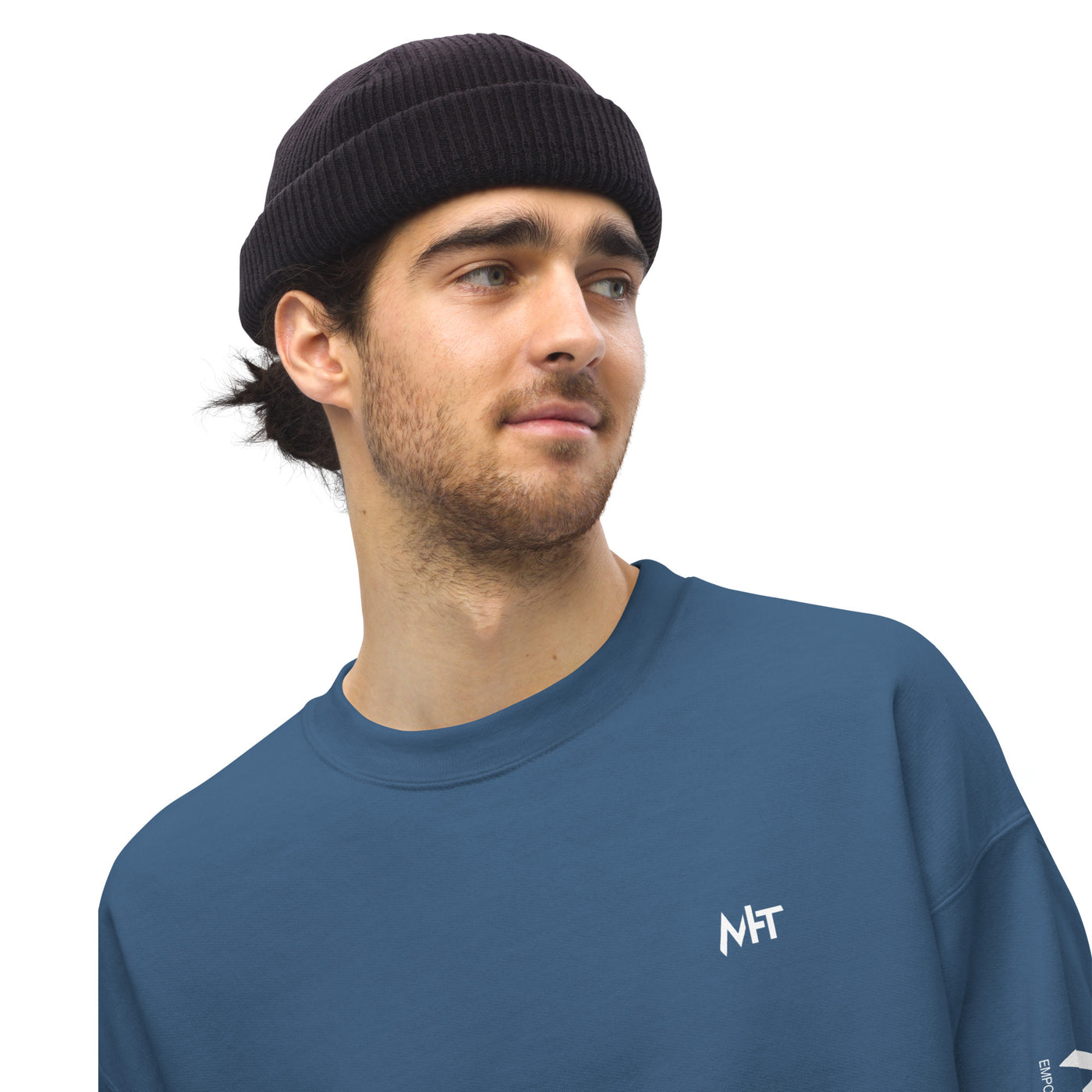 Mecha Guardian - Unisex Sweatshirt ( Back Print )