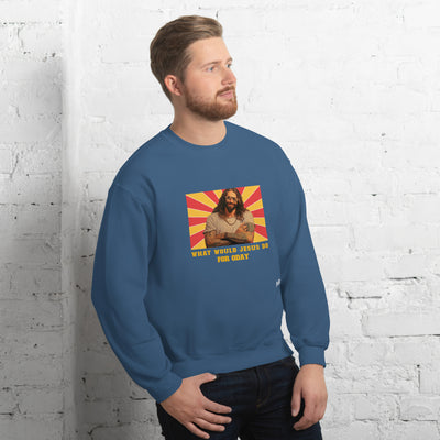 What would Jesus do for 0day v1 - Unisex Sweatshirt