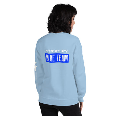 Cyber Security Blue Team V5 - Unisex Sweatshirt ( Back Print )