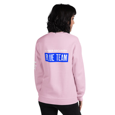 Cyber Security Blue Team V5 - Unisex Sweatshirt ( Back Print )