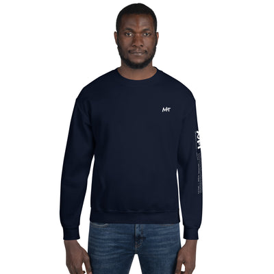 Cyber Security Blue team V4 - Unisex Sweatshirt ( Back Print )