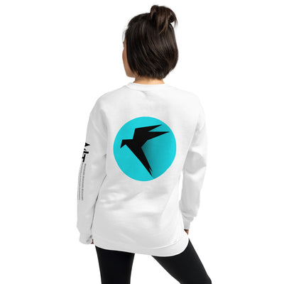 Parrot OS - The operating system for Hackers - Unisex Sweatshirt (back print)