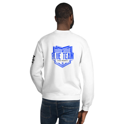 Cyber Security Blue Team V13 - Unisex Sweatshirt ( Back Print )