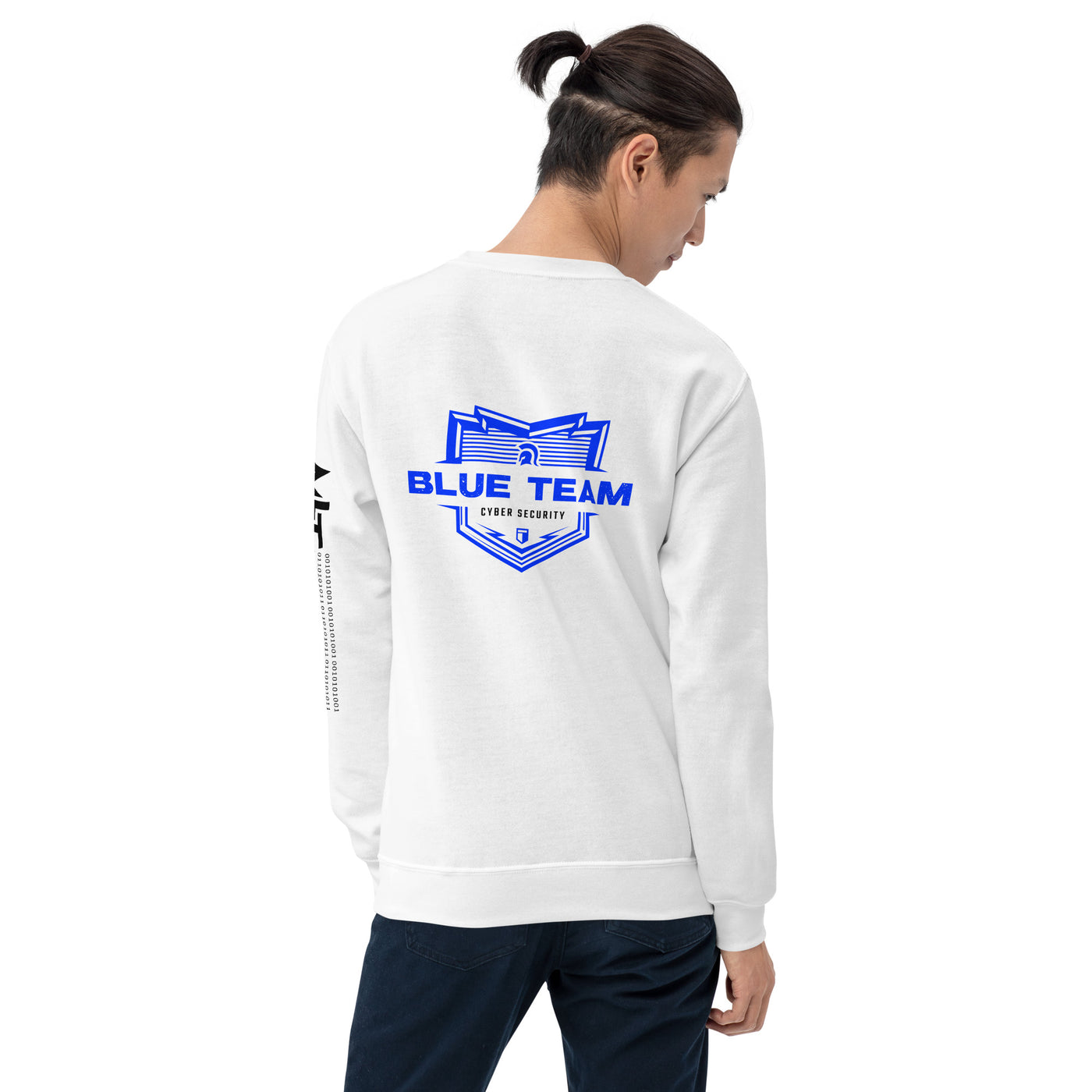 Cyber Security Blue Team V14 - Unisex Sweatshirt ( Back Print )