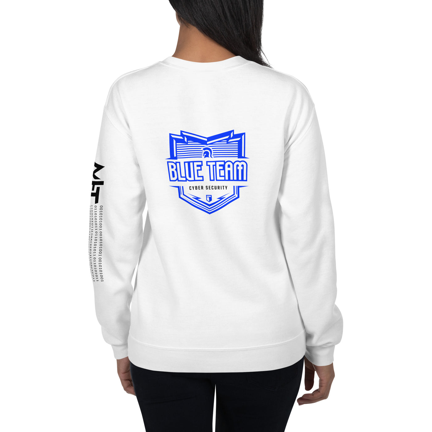 Cyber Security Blue Team V15 - Unisex Sweatshirt ( Back Print )