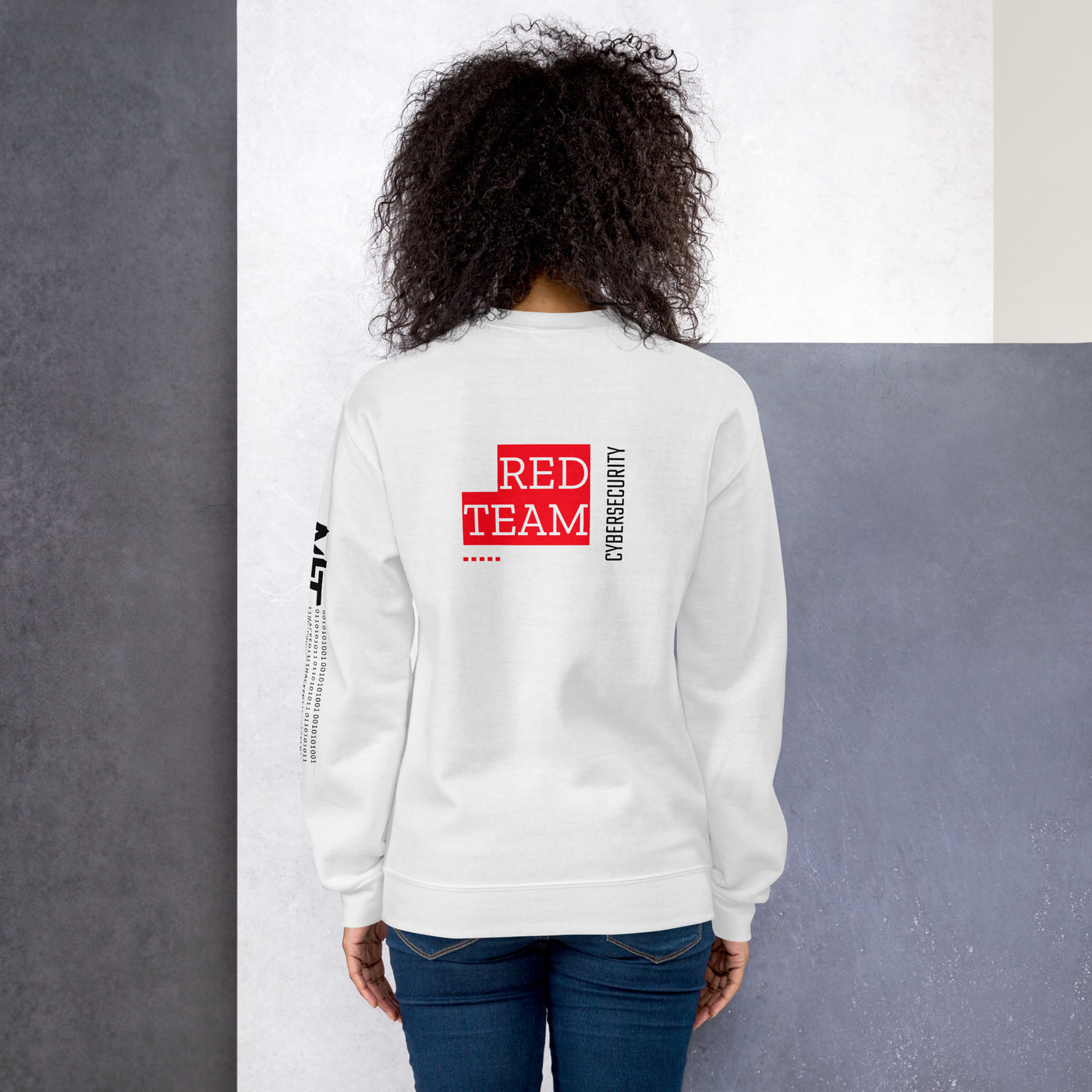 Cyber Security Red Team V13 - Unisex Sweatshirt ( Back Print )
