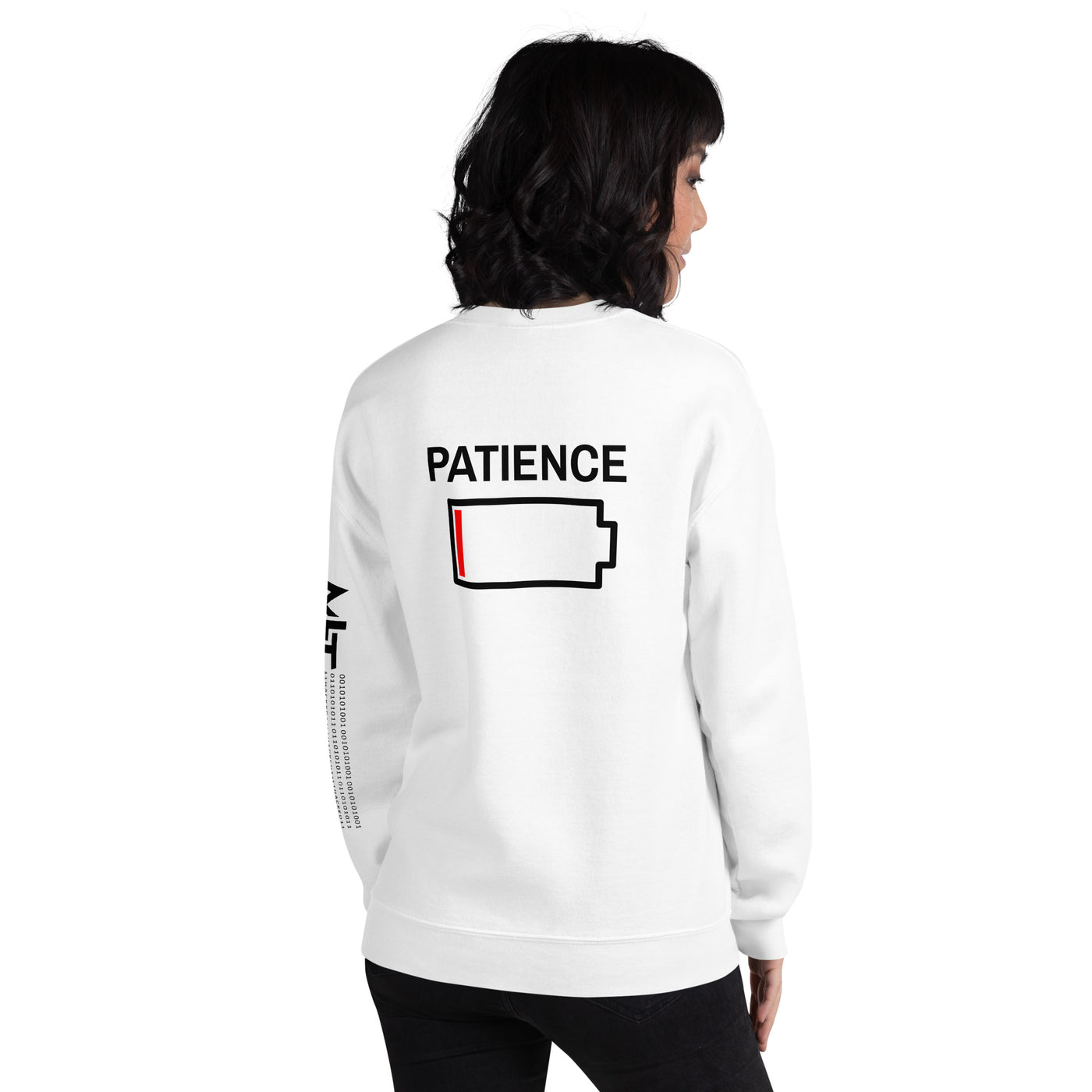 Patience - Unisex Sweatshirt ( Back Print )