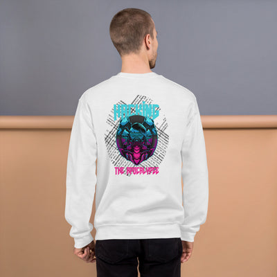 Hacking the apocalypse V2 - Unisex Sweatshirt ( Back Print )