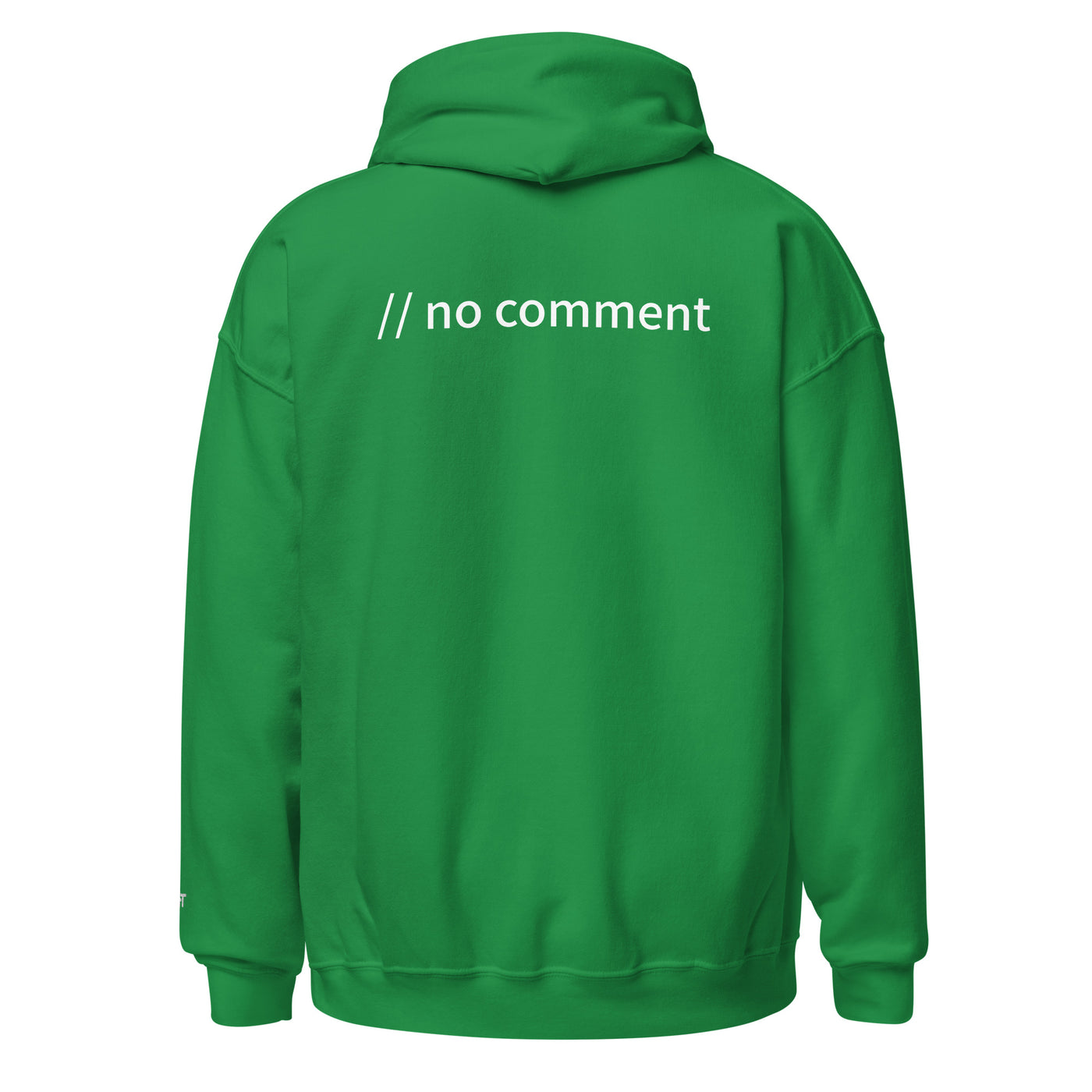 // no comment - Unisex Hoodie (with all sides design)