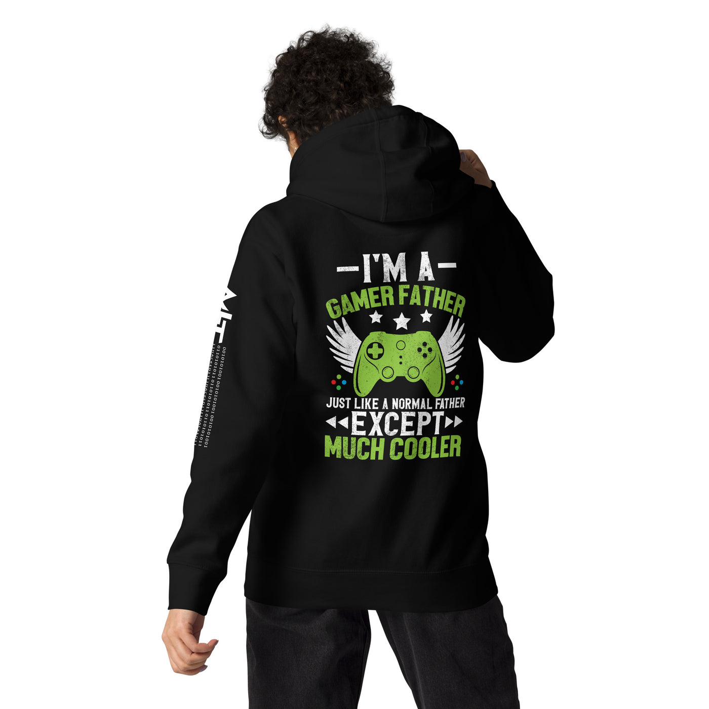 I am a Gamer Father - Unisex Hoodie ( Back Print )