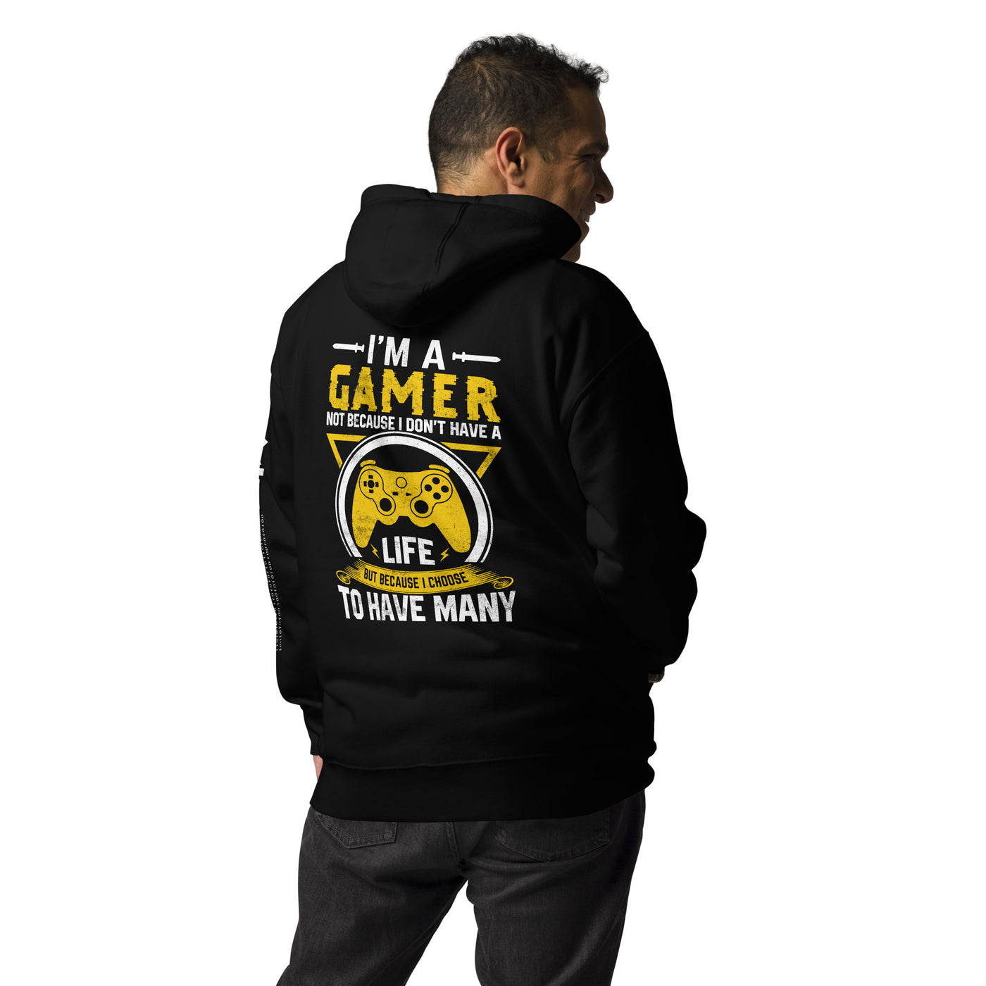 I am a Gamer - Unisex Hoodie ( Back Print )