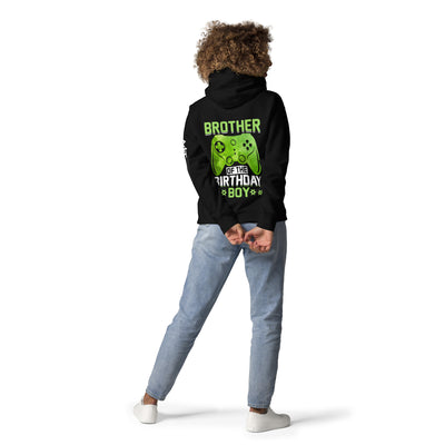 Brother of the Birthday Boy Unisex Hoodie ( Back Print )