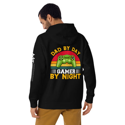 Dad by Day, Gamer by Night Unisex Hoodie