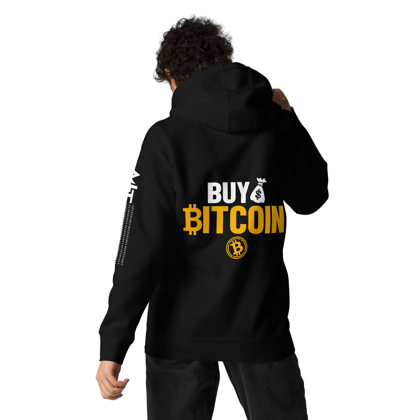 Buy Bitcoin Unisex Hoodie ( Back Print )