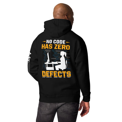 No code has zero defect Unisex Hoodie ( Back Print )