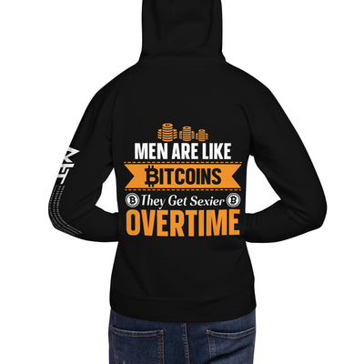 Men are like Bitcoin - Unisex Hoodie ( Back Print )