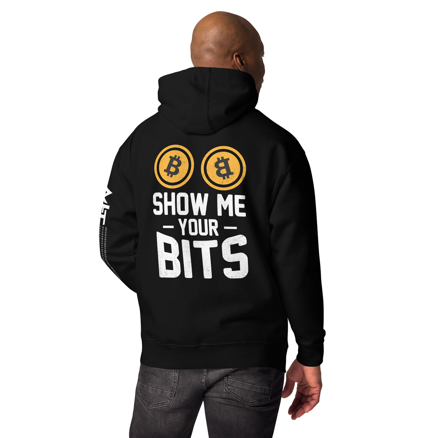 Show me your Bits - Unisex Hoodie ( Back Print )