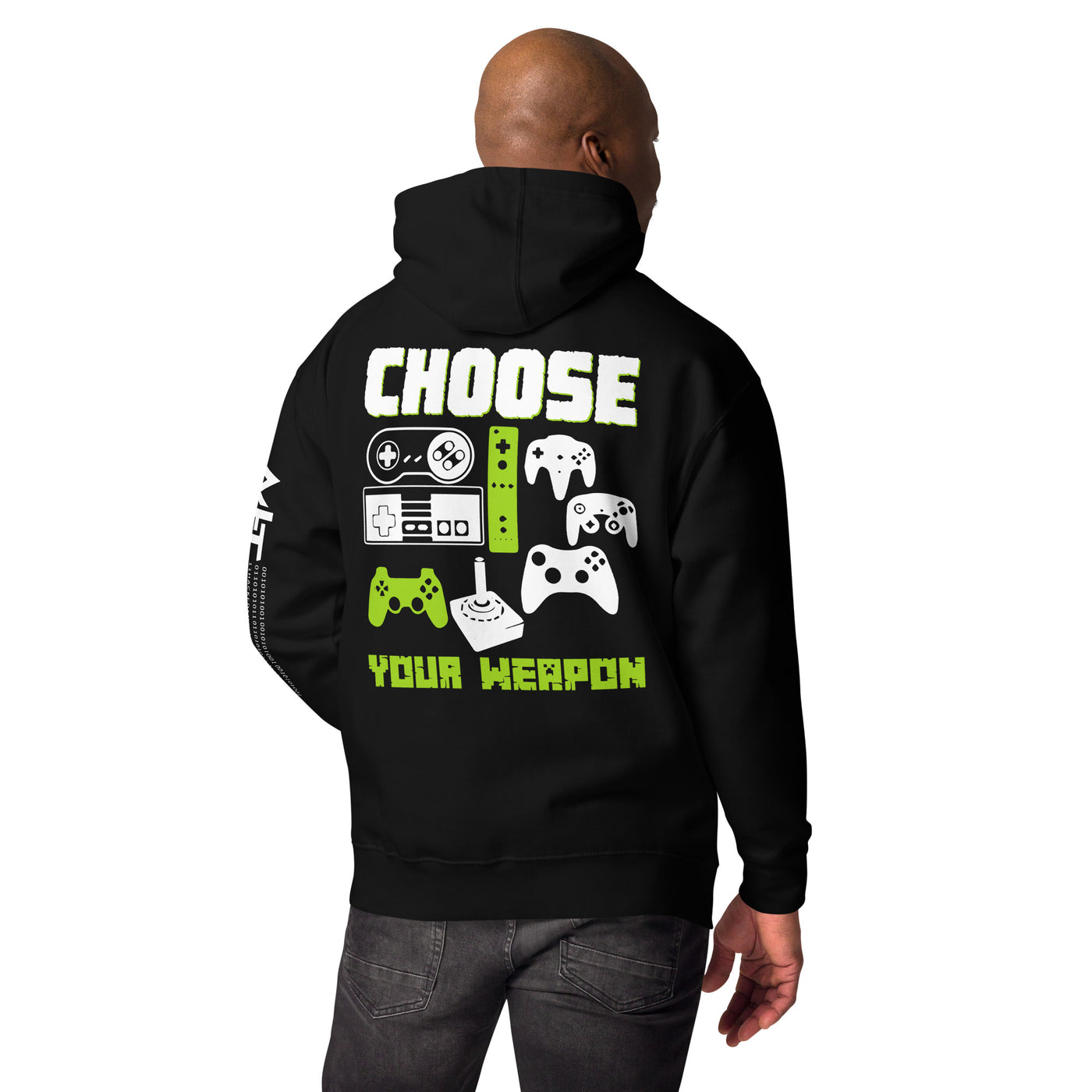 Choose Your Weapons - Unisex Hoodie ( Back Print )