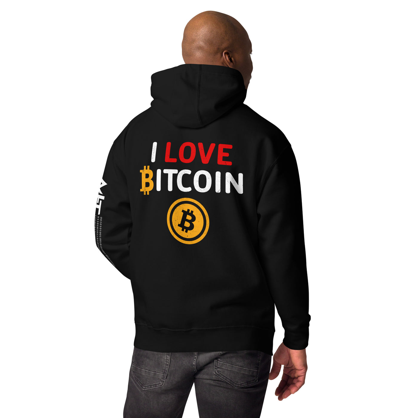 I Love Bitcoin - Unisex Hoodie