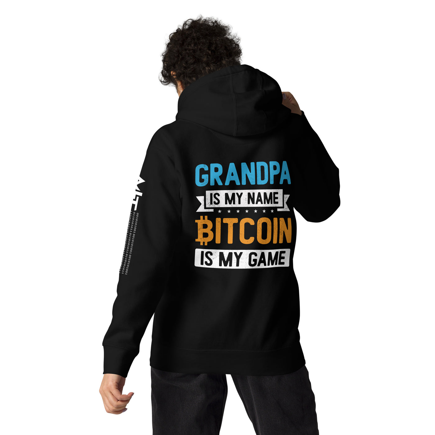 Grandpa is My Name, Bitcoin is My Game - Unisex Hoodie