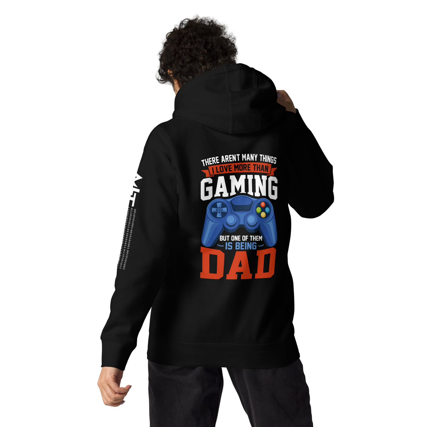 Gaming Dad - Unisex Hoodie ( Back Print )
