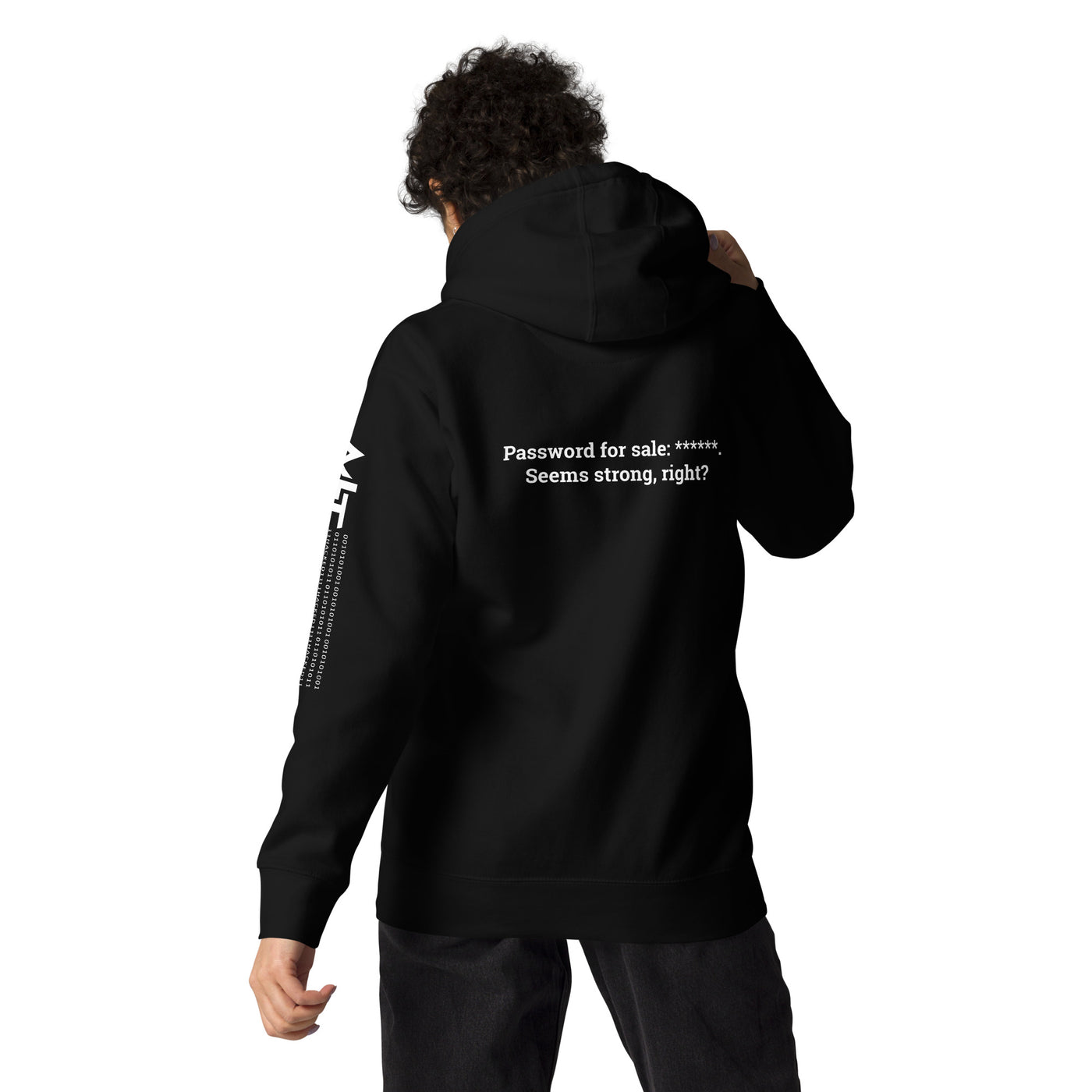 Password for sale . Seems strong, right? V2 - Unisex Hoodie ( Back Print )