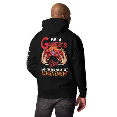 I am a Gamer's girl, I am his Greatest Achievement - Unisex  ( Back Print )