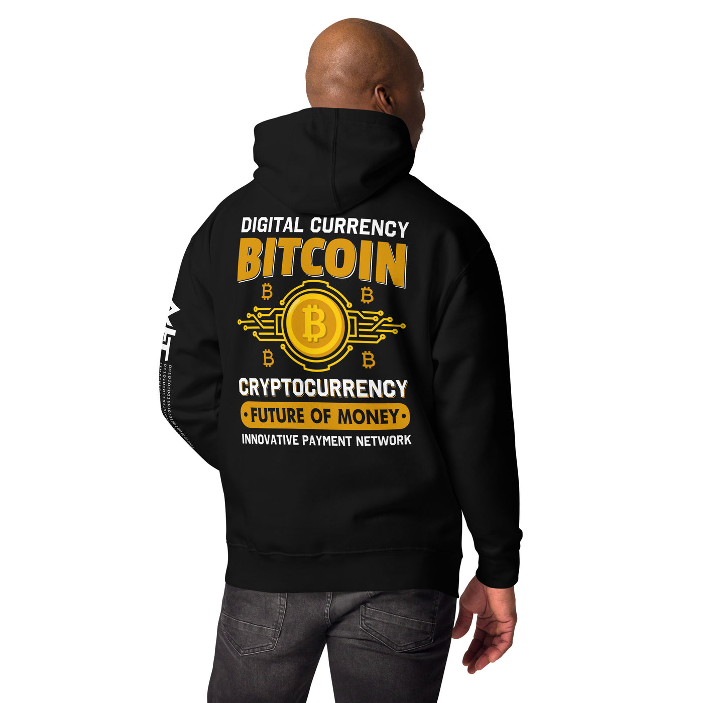 Bitcoin: Future of Money - Unisex Hoodie ( Back Print )