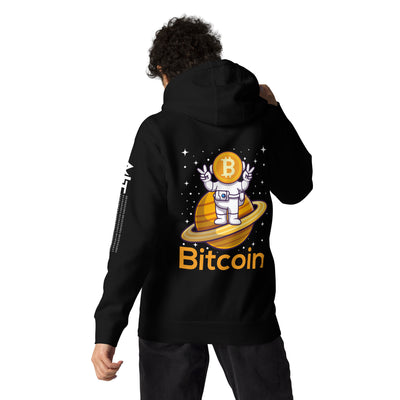 Bitcoin Satan Astronaut - Unisex Hoodie ( Back Print )