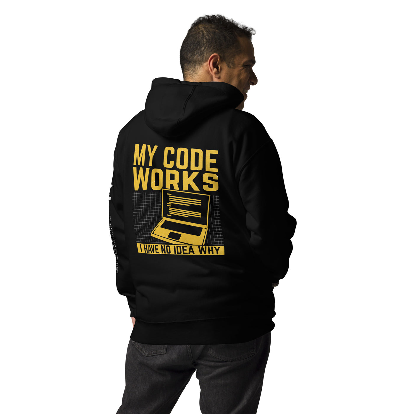 My Code works, I have no Idea why - Unisex Hoodie ( Back Print )