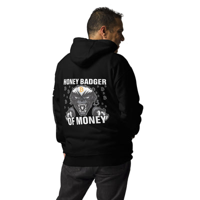 Honey Badger of Money - Unisex Hoodie ( Back Print )