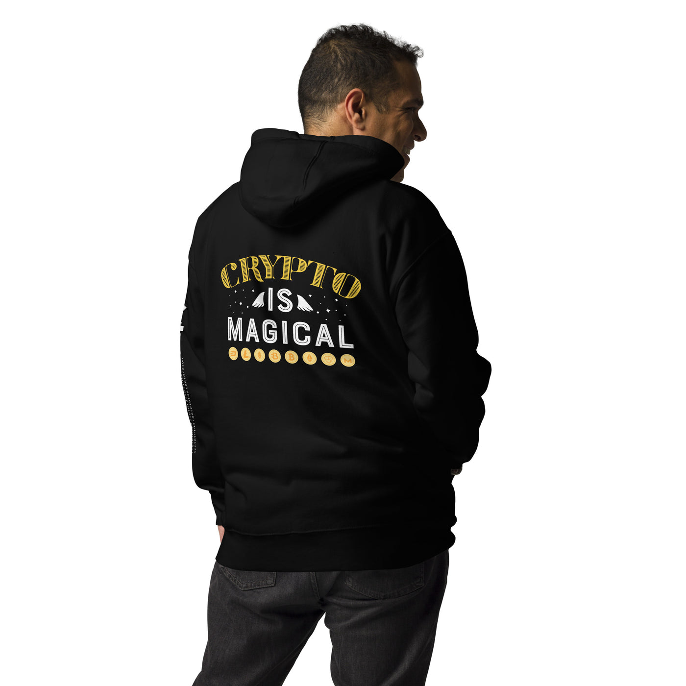 Crypto is Magical Unisex Hoodie ( Back Print )