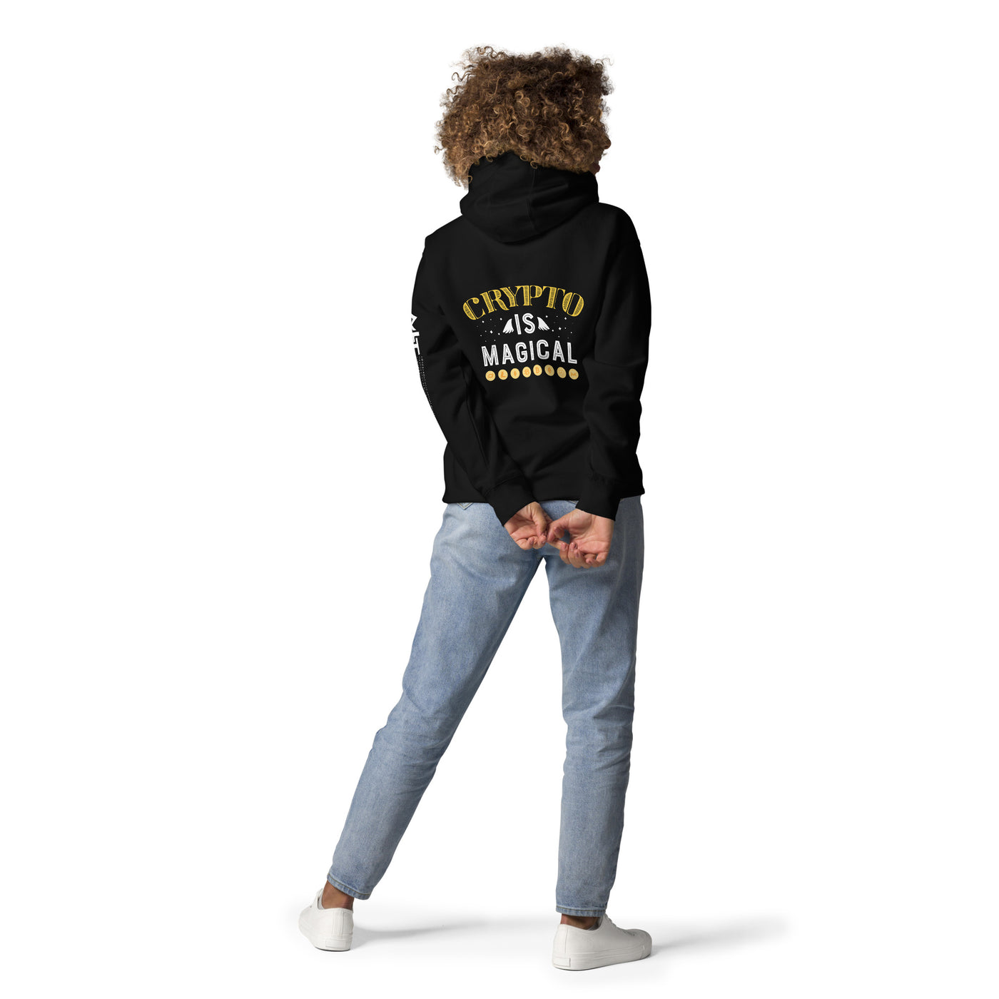 Crypto is Magical Unisex Hoodie ( Back Print )