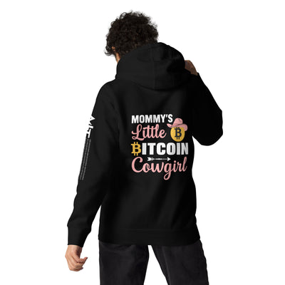 Mommy's little bitcoin cowgirl Unisex Hoodie ( Back Print )