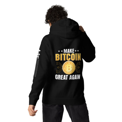 Make Bitcoin Great again Unisex Hoodie ( Back Print )