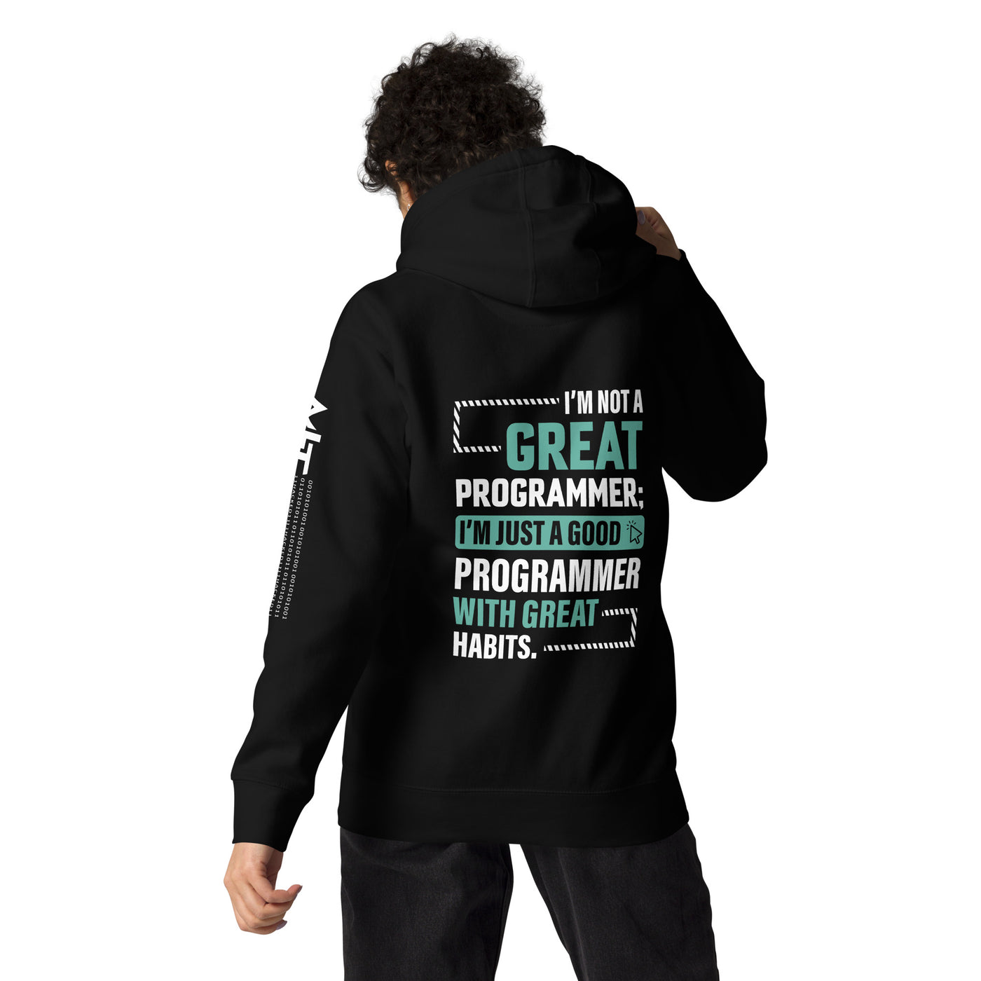I am not a Great Programmer -  Unisex Hoodie ( Back Print )