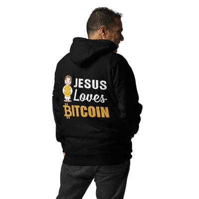 Jesus loves Bitcoin - Unisex Hoodie