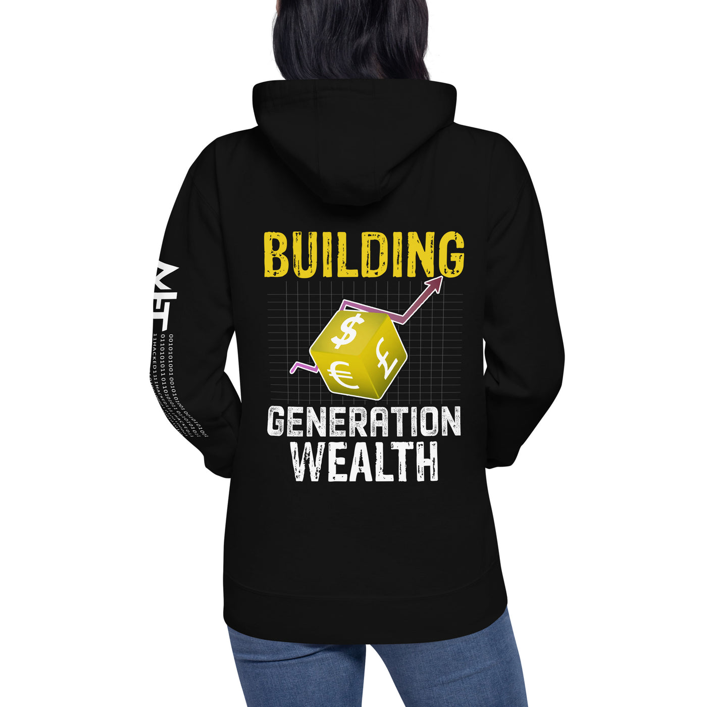 Building Generation Wealth - Unisex Hoodie ( Back Print )