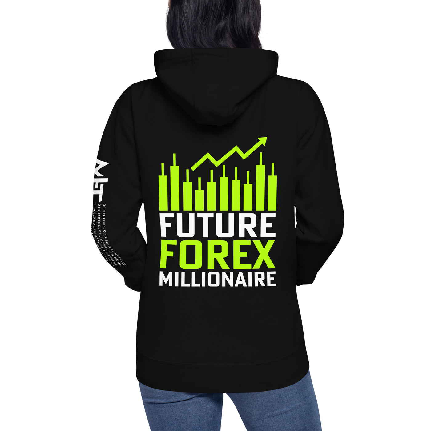 Future Forex Millionaire - Unisex Hoodie ( Back Print )
