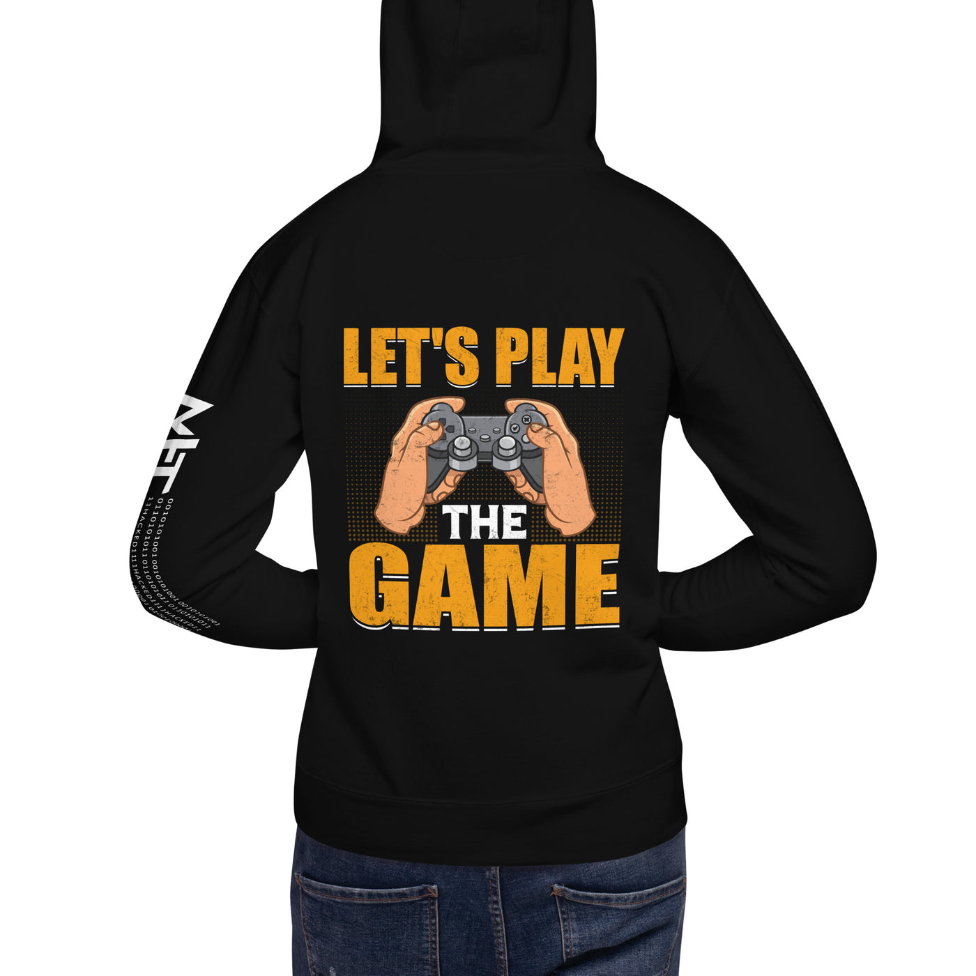 Let's Play the Game - Unisex Hoodie ( Back Print )