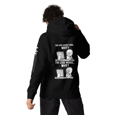 The Code doesn't work why - Unisex Hoodie ( Back Print )